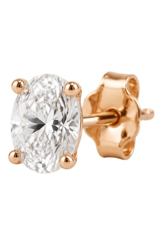 Synthetische Diamant van 0,53 karaat - Ovaal