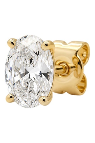 Synthetische Diamant van 0,53 karaat - Ovaal