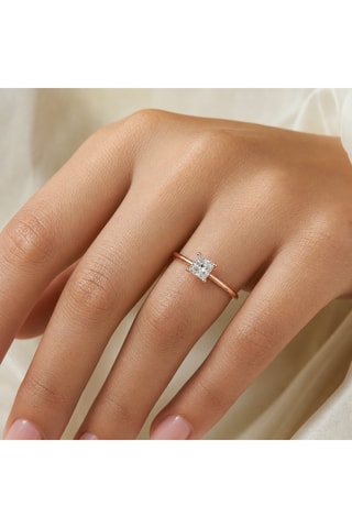 Synthetische Diamant van 0,53 karaat - Prinses