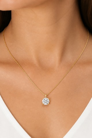 Synthetische Diamant van 0,53 karaat - Glanzend