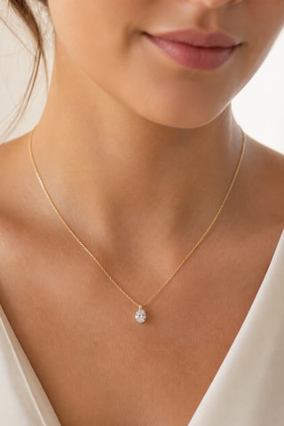 Synthetische Diamant van 0,53 karaat - Ovaal