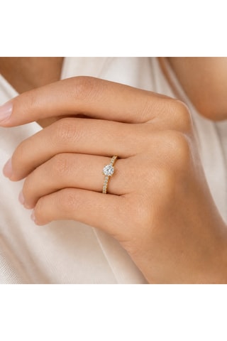 Synthetische Diamant van 0,53 karaat - Glanzend