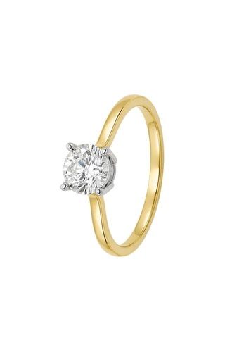 Synthetische Diamant van 1,00 karaat - Glanzend