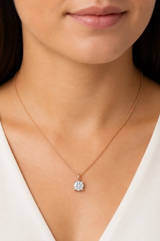 Synthetische Diamant van 1,00 karaat - Glanzend