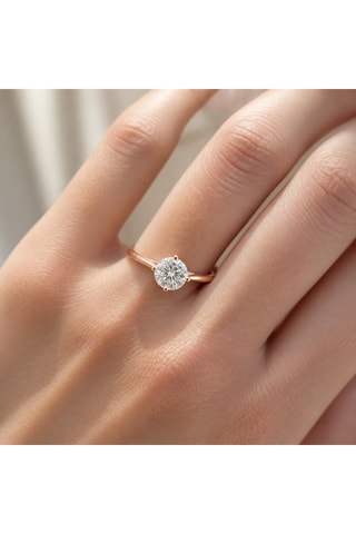 Synthetische Diamant van 1,00 karaat - Glanzend
