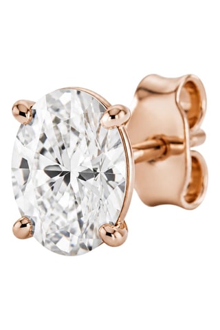 Synthetische Diamant van 1,01 karaat - Ovaal