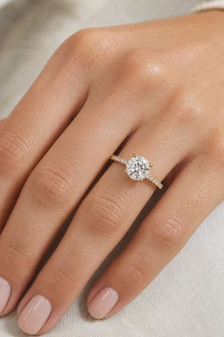Synthetische Diamant van 1,01 karaat - Glanzend