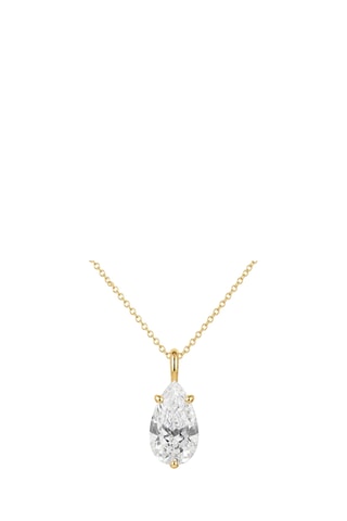 Synthetische Diamant van 1,01 karaat - Peervormig