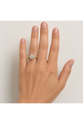 Synthetische Diamant van 1,01 karaat - Glanzend