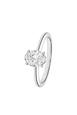 Synthetische Diamant van 1,01 karaat - Ovaal