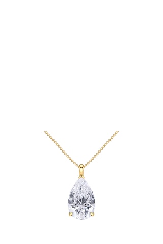 Synthetische Diamant van 1,01 karaat - Peervormig