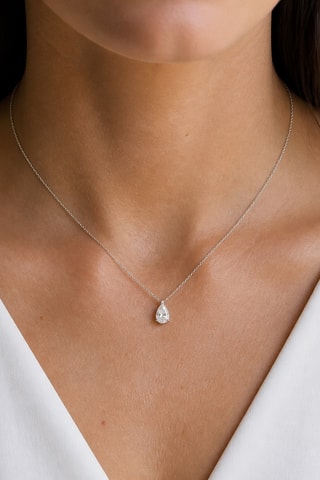 Synthetische Diamant van 1,01 karaat - Peervormig