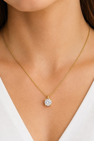 Synthetische Diamant van 1,02 karaat - Glanzend