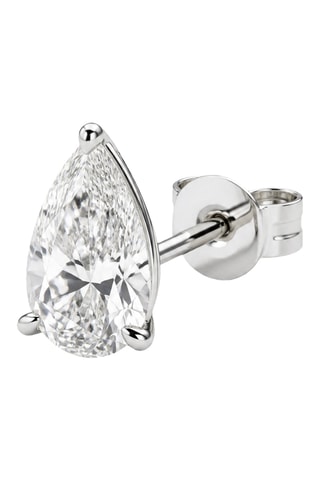 Synthetische Diamant van 1,02 karaat - Peervormig