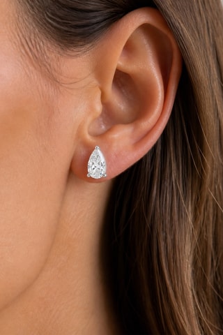 Synthetische Diamant van 1,02 karaat - Peervormig