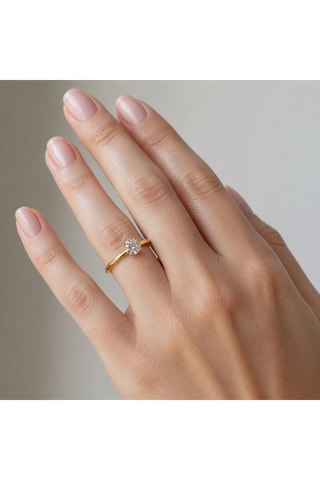 Synthetische Diamant van 1,02 karaat - Glanzend