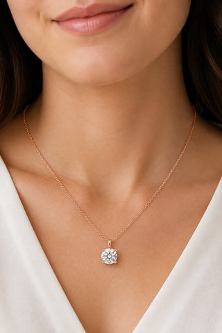 Synthetische Diamant van 1,02 karaat - Glanzend