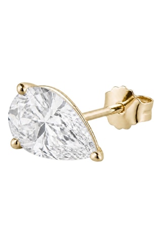 Synthetische Diamant van 1,02 karaat - Peervormig