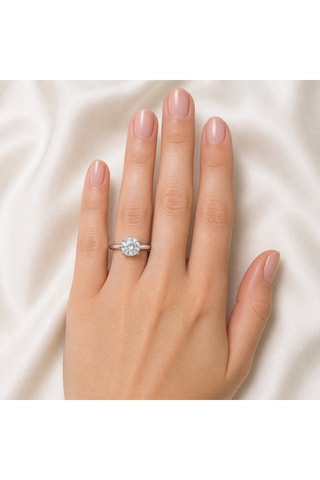 Synthetische Diamant van 1,03 karaat - Glanzend