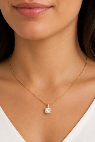 Synthetische Diamant van 1,03 karaat - Glanzend