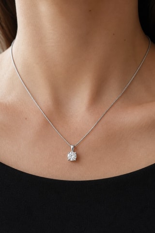 Synthetische Diamant van 1,03 karaat - Glanzend