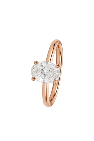 Synthetische Diamant van 1,03 karaat - Ovaal