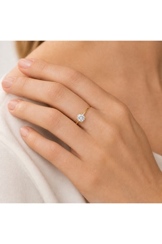 Synthetische Diamant van 1,03 karaat - Glanzend