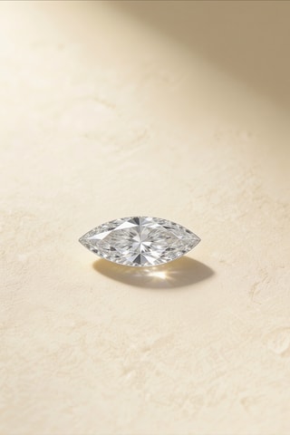 Synthetische Diamant van 1,03 karaat - Marquise