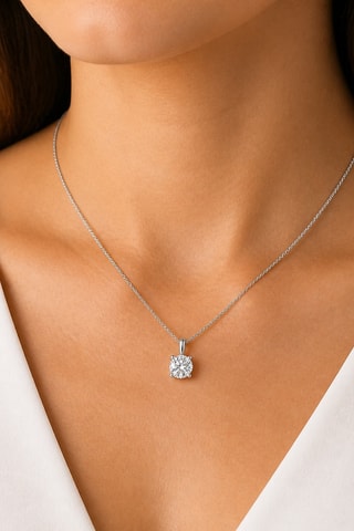 Synthetische Diamant van 1,03 karaat - Glanzend