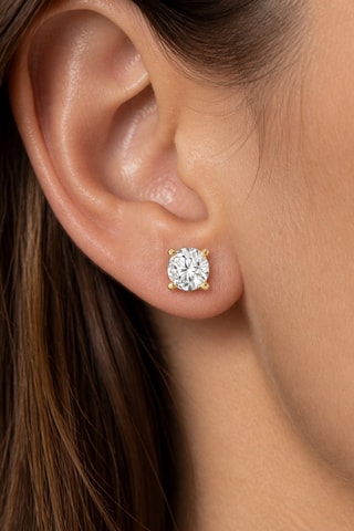 Synthetische Diamant van 1,03 karaat - Glanzend