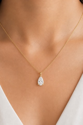 Synthetische Diamant van 1,03 karaat - Peervormig
