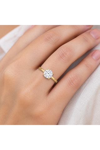 Synthetische Diamant van 1,03 karaat - Glanzend
