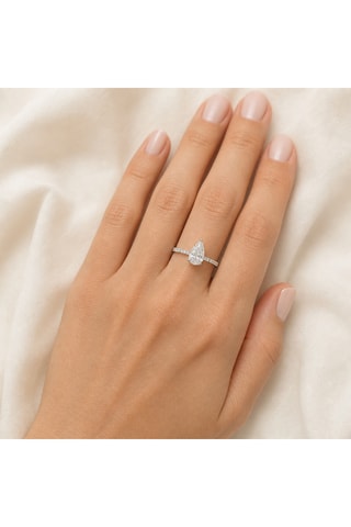 Synthetische Diamant van 1,50 karaat - Peervormig