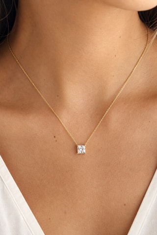 Synthetische Diamant van 1,52 karaat - Prinses