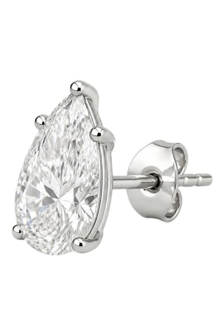 Synthetische Diamant van 1,52 karaat - Peervormig