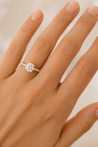 Synthetische Diamant van 1,52 karaat - Glanzend