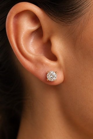 Synthetische Diamant van 1,53 karaat - Glanzend