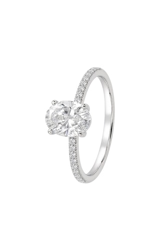 Synthetische Diamant van 1,53 karaat - Ovaal