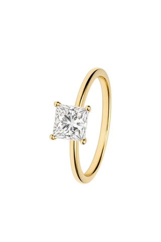 Synthetische Diamant van 2,01 karaat - Prinses
