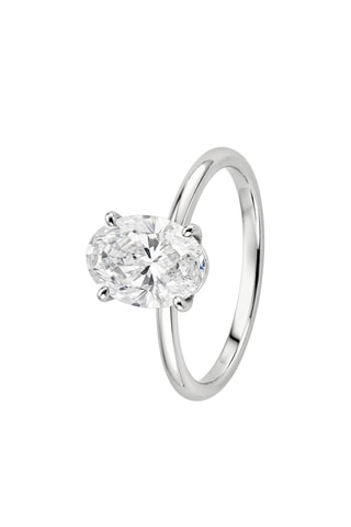 Synthetische Diamant van 2,01 karaat - Ovaal