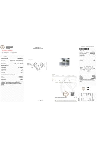 Synthetische Diamant van 2,01 karaat - Glanzend