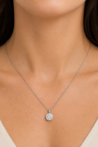 Synthetische Diamant van 2,04 karaat - Glanzend