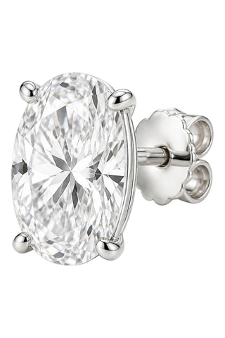 Synthetische Diamant van 2,54 karaat - Ovaal