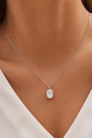 Synthetische Diamant van 2,54 karaat - Ovaal