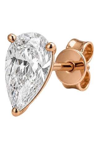 Synthetische Diamant van 3,03 karaat - Peervormig