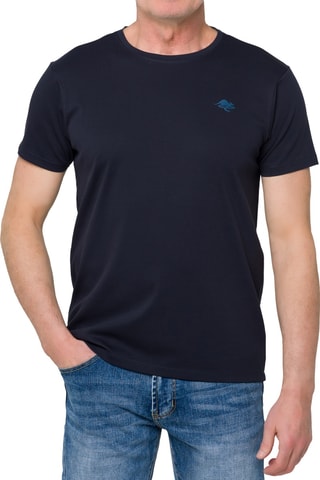 T-shirt - Bleu marine et indigo