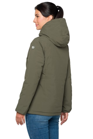 Doudoune regular à capuche Millaa - Vert