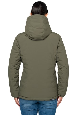 Doudoune regular à capuche Millaa - Vert