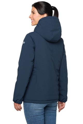 Doudoune regular à capuche Millaa - Bleu