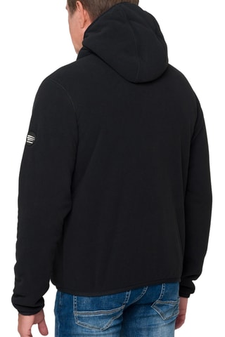 Sweat regular à capuche Blizzard - Noir